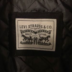 Levi's Jackets & Coats - Levi’s Black Letterman/Varsity Jacket Levi's Jackets & Coats - Levi’s Black Letterman/Varsity Jacket